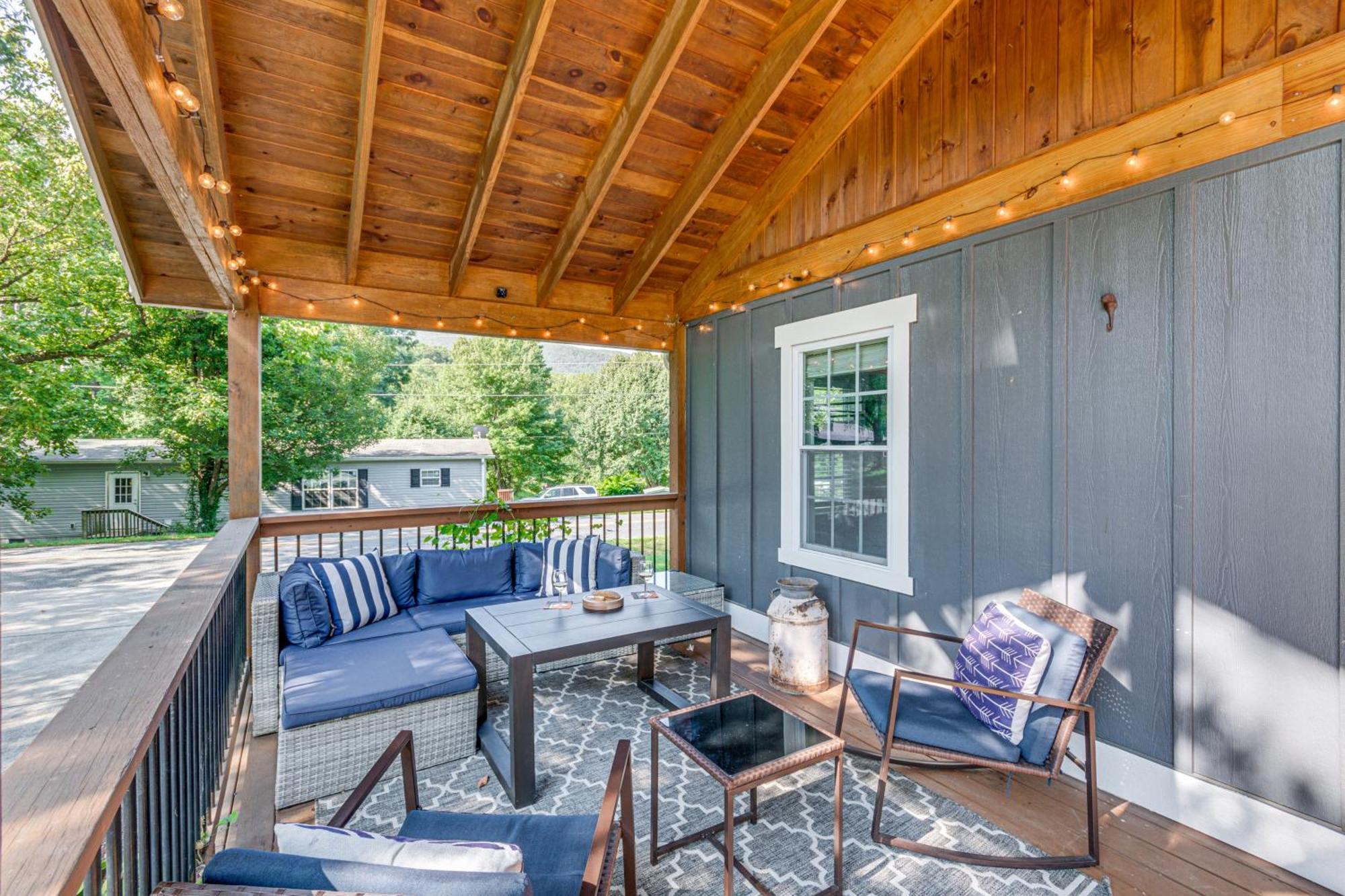 Cozy Cottage With Hot Tub Less Than 4 Mi To Black Mountain! Swannanoa Dış mekan fotoğraf